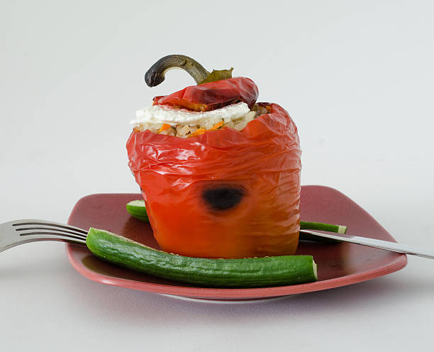 Vegetarian Stuffed Pepper
