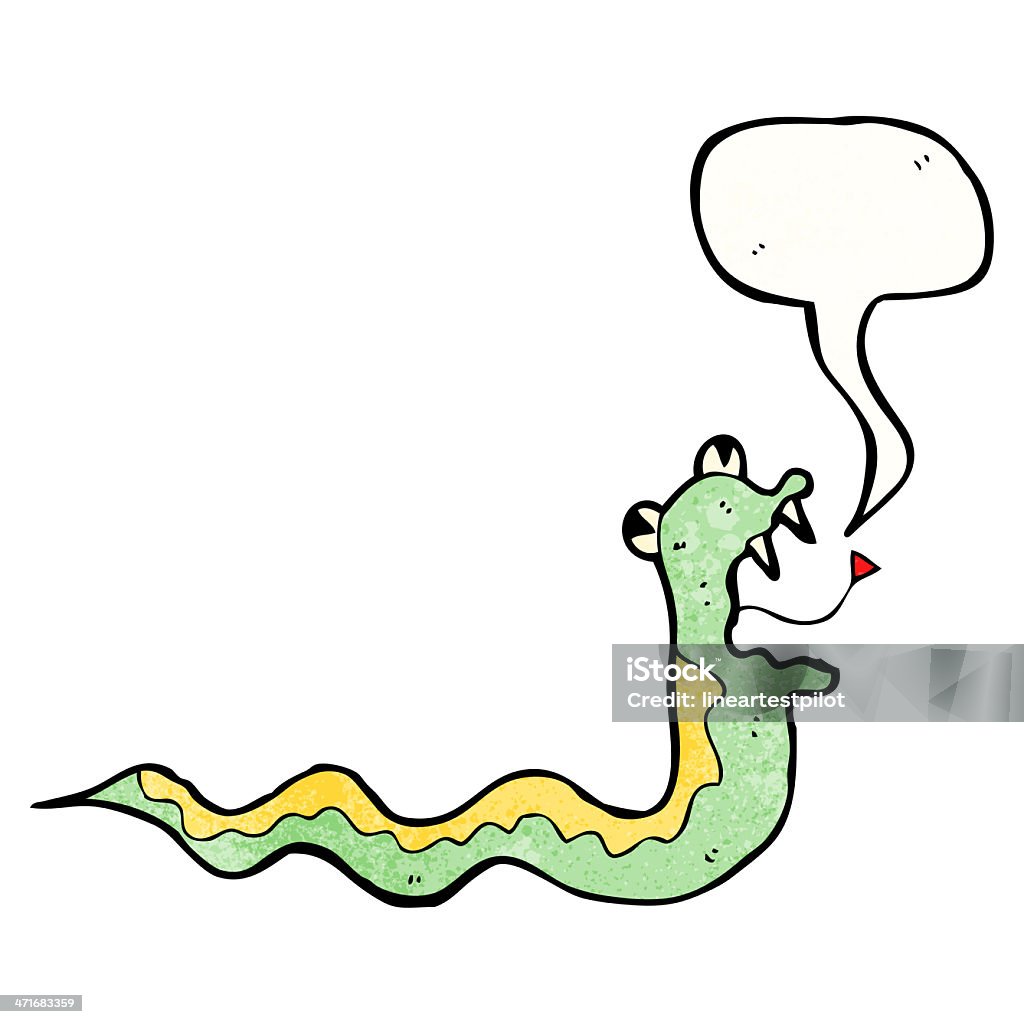 - snake cartoon - Lizenzfrei Bizarr Stock-Illustration