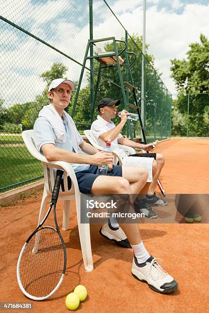 Tenniskurzurlaub Stockfoto und mehr Bilder von Stuhl - Stuhl, Tennis, Athlet