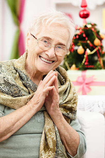 istock Happy grandmother at home 471684547