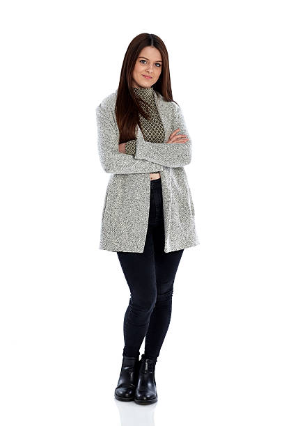 istock Pretty young girl posing in casuals 471685462