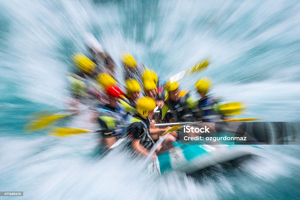 rafting de água - Foto de stock de Adrenalina royalty-free