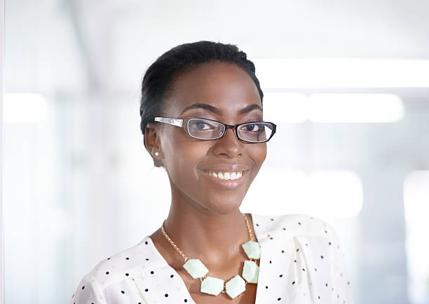 istock She always brings a positive vibe to the office 471686052