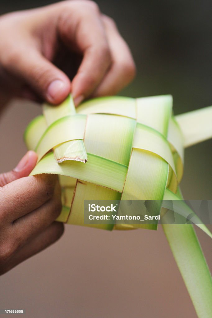 Rendere Ketupat - Foto stock royalty-free di Fatto a maglia