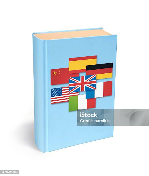 Dizionario Libro - Fotografie stock e altre immagini di Bandiera - Bandiera, Cina, Composizione verticale