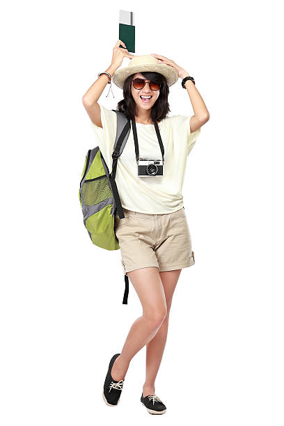 istock Happy young girl going on vacation 471687228