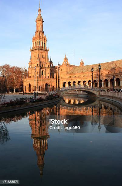 Praça De Espana - Fotografias de stock e mais imagens de Andaluzia - Andaluzia, Ao Ar Livre, Arquitetura