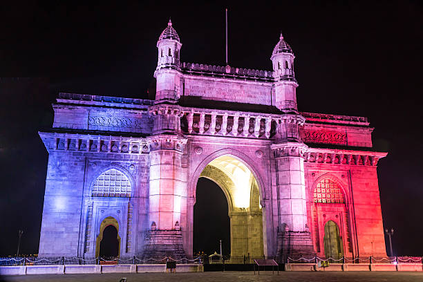 Gateway of India, Mumbai - Colorful Night View