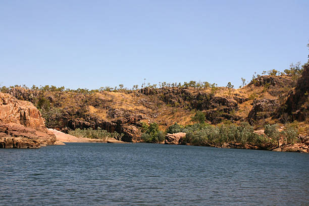 katherine gorge, australia - katherine australia northern territory ravine zdjęcia i obrazy z banku zdjęć