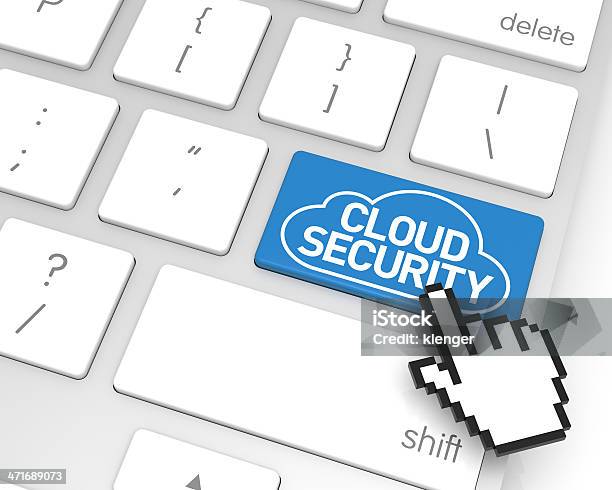 Il Cloud Computing Di Sicurezza Tasto Invio - Fotografie stock e altre immagini di Accessibilità - Accessibilità, Armadietto, Astratto