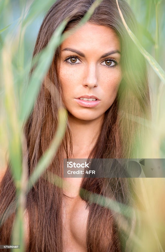 Retrato de beleza Natural - Foto de stock de 20 Anos royalty-free