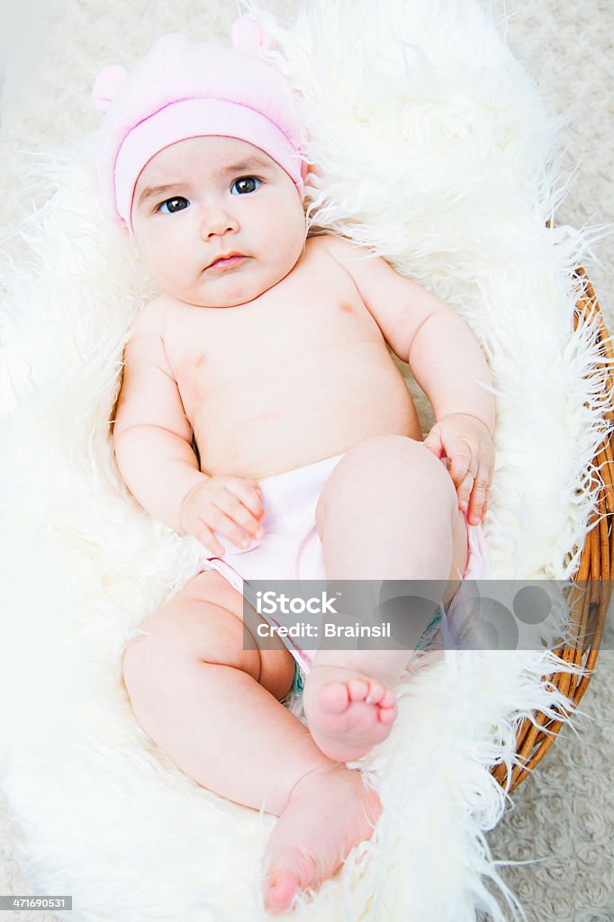 Bébés fille - Photo de 0-11 mois libre de droits
