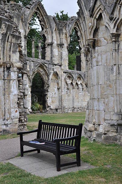 St Mary's Abbey at Yorkshire Museum Gardens, York, United Kingdom