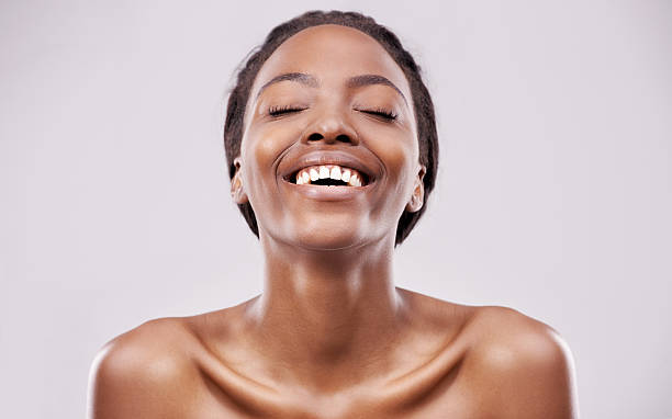 istock Successful skincare makes her smile 471691652