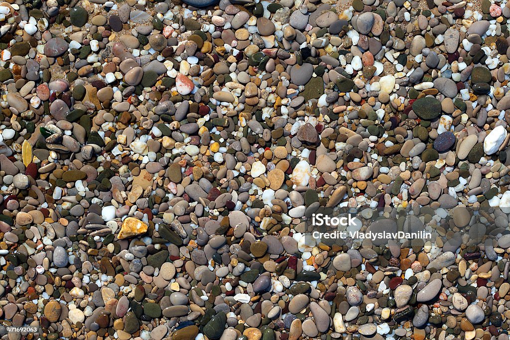 Галька под водой Пляж - Стоковые фото Абстрактный роялти-фри