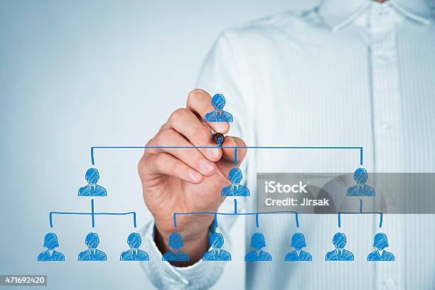 Leader Und Ceo Stockfoto und mehr Bilder von Firmenhierarchie - Firmenhierarchie, Menschenpyramide, Arbeitspersonal