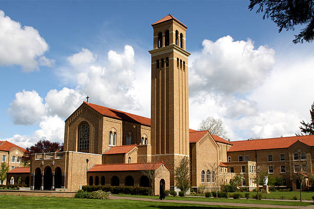 Roman catholic basilica of Sacred Heart was built in 1906 in ecclesiastical architecture style. It is located in Timaru, Canterbury region in the New Zealand
