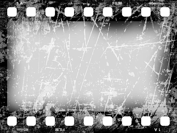 alte film-frame - filmindustrie grafiken stock-fotos und bilder