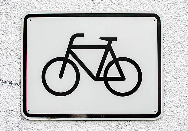 istock Bike sign 471695187