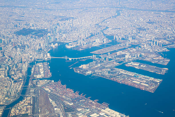 istock Tokyo Odaiba Seaside area from Sky 471695294