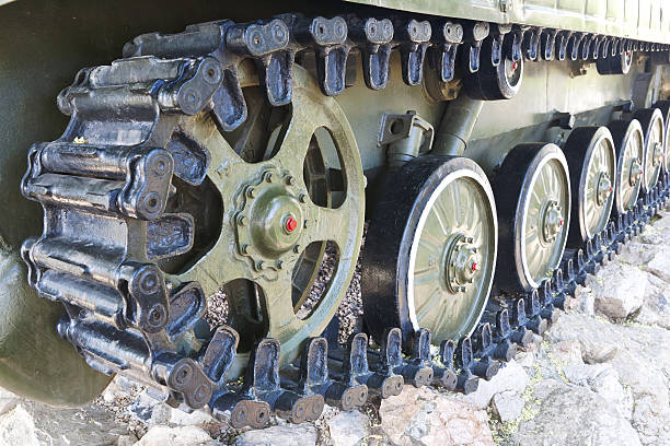 istock military vehicles running gear on tracks 471698261
