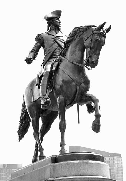 istock George Washington Statue, Boston MA 471699153