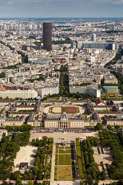 istock Aerial View on Champ de Mars from the Eiffel Tower 471700091