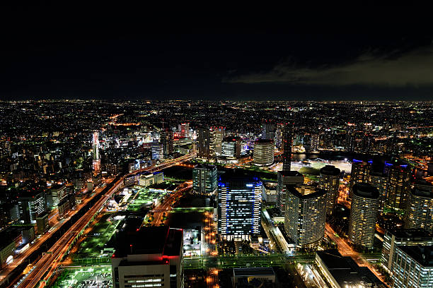 istock Yokohama Minato Mirai Night view 471700456