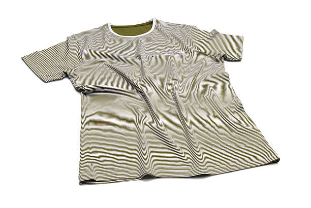 istock Creased Striped T-shirt 471700681