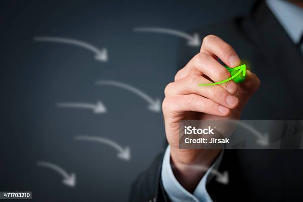 Growth And Success Stock Photo - Download Image Now - 2015, Adult, Adults Only