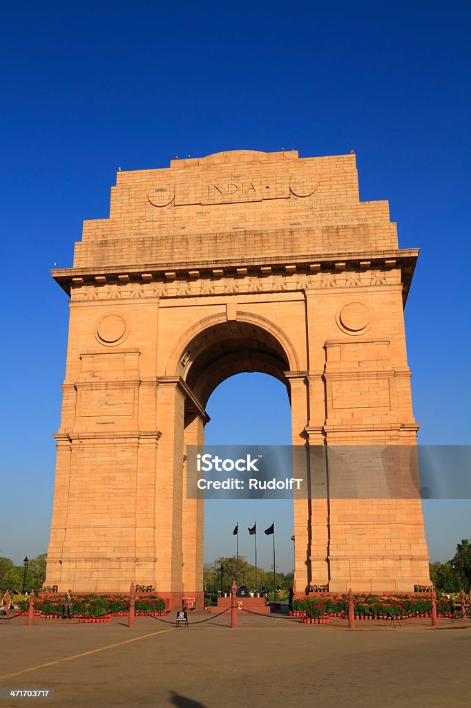 Das India Gate - Lizenzfrei Alt Stock-Foto