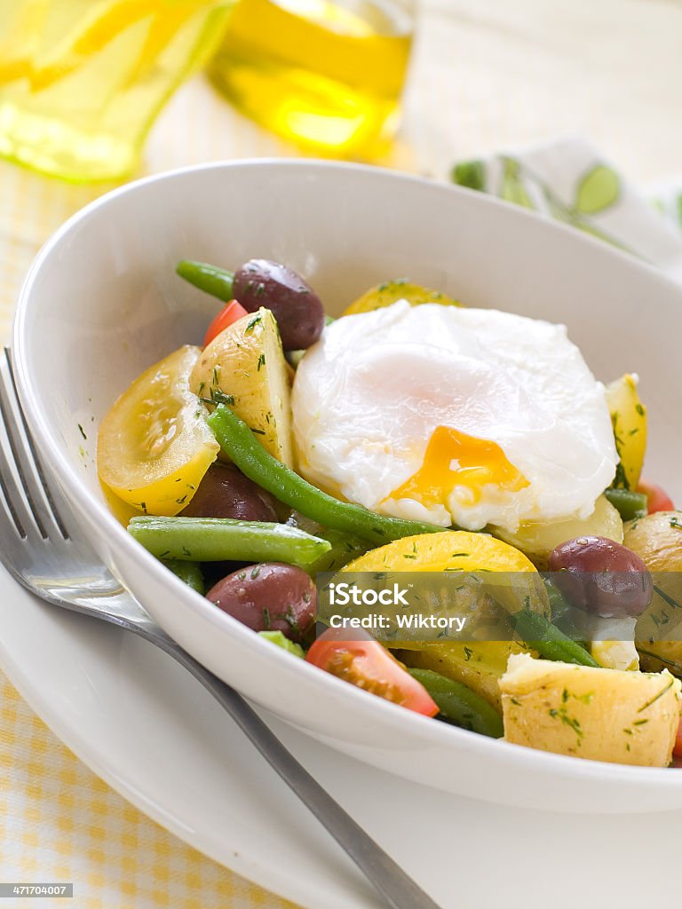 insalata - Foto stock royalty-free di Affogato - Cibo cotto