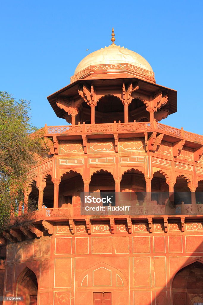 O Taj Mahal - Foto de stock de Agra royalty-free