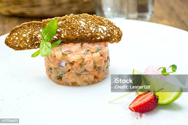 Salmon Fleisch Für Sandwiches Stockfoto und mehr Bilder von Erdbeere - Erdbeere, Fisch, Fische und Meeresfrüchte