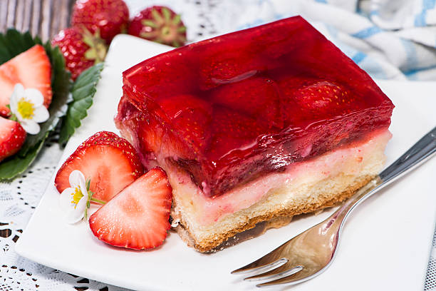 клубничный тарт - strawberry tart стоковые фото и изображения