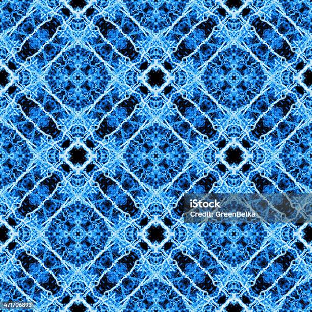 Blu Seamless Pattern - Fotografie stock e altre immagini di Arte - Arte, Arti e mestieri, Artigianato