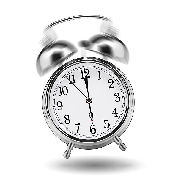reloj despertador - number alarm clock clock hand old fashioned fotografías e imágenes de stock