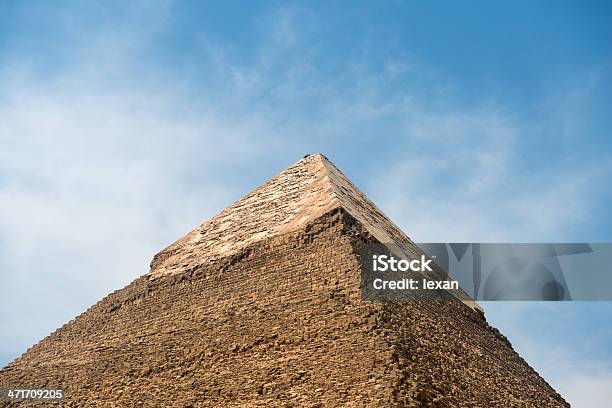 Foto de Pirâmide De Quéfren e mais fotos de stock de Antigo - Antigo, Arcaico, Azul