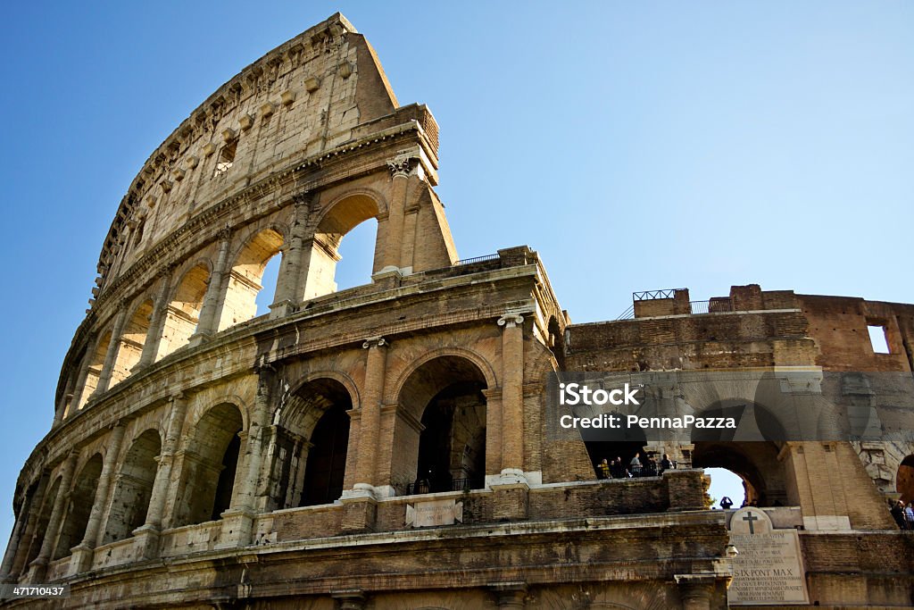 O Colosseum - Royalty-free Escuro Foto de stock