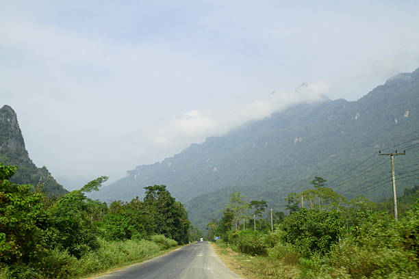 istock On a rural road ,Vang Vieng ,Laos. 471710478