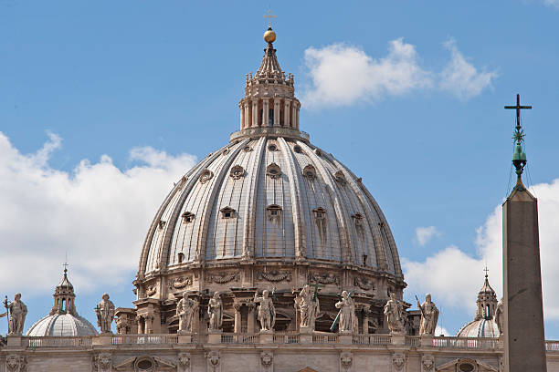 istock Facade of Saint Peter's Basilica in Rome 471711159