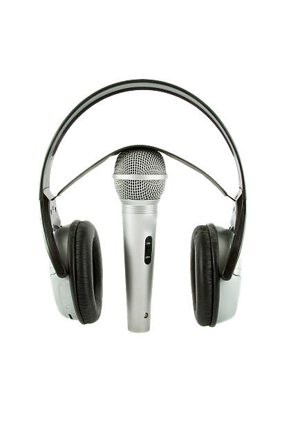 istock On The Air! Microphone & DJ wireless headphones 471711189