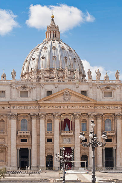 istock Facade of Saint Peter's Basilica in Rome 471711215