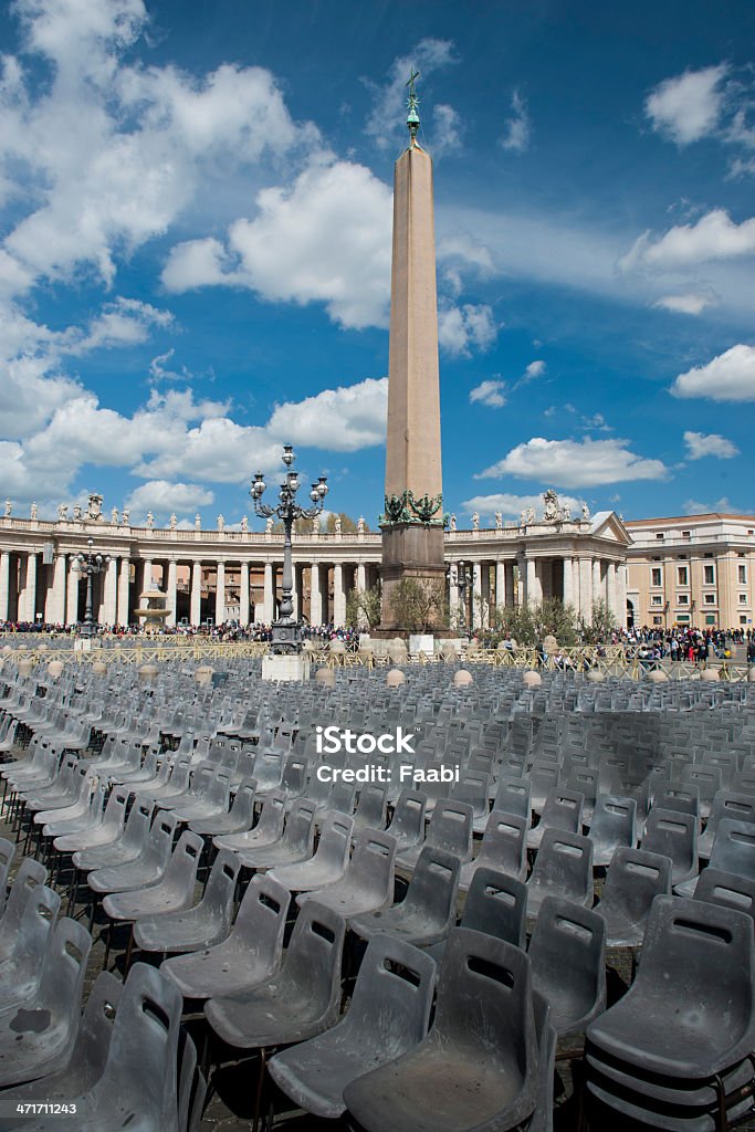 Obelisk w St Peters kwadratowych, Rzym - Zbiór zdjęć royalty-free (Aranżować)