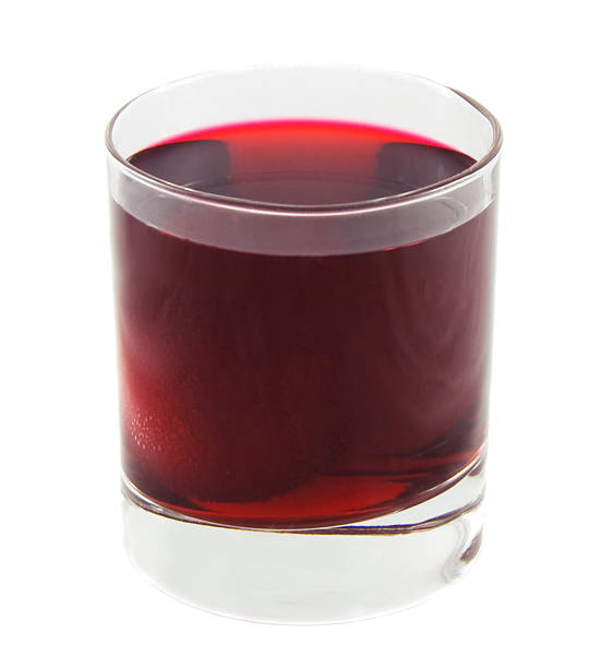 istock Alone glass with colour cocktail isolated over white background 471712357