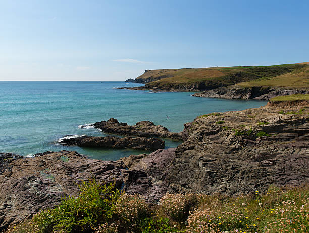 istock Cornwall coast view from New Polzeath England UK 471712361