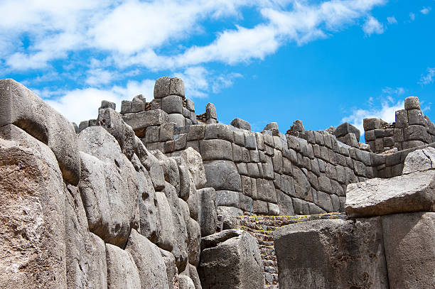 Cтоковое фото Стены в Saksaywaman, Перу