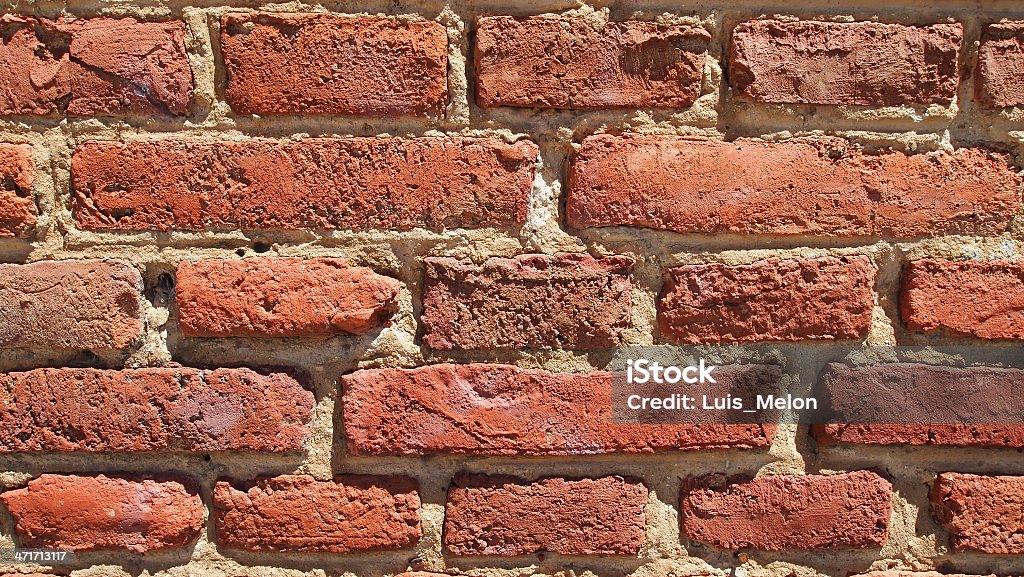 Vieux mur de briques - Photo de Abstrait libre de droits