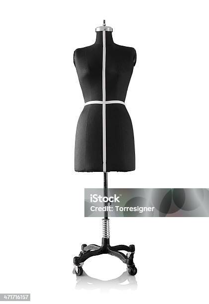 Dressmaker Dummy Stock Photo - Download Image Now - Dressmaker's Model, White Background, Beauty