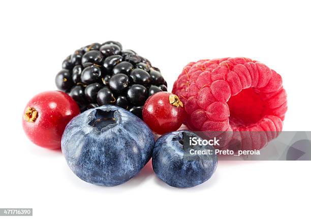 Fresh Ripe Berry On A White Stock Photo - Download Image Now - 2015, Backgrounds, Berry